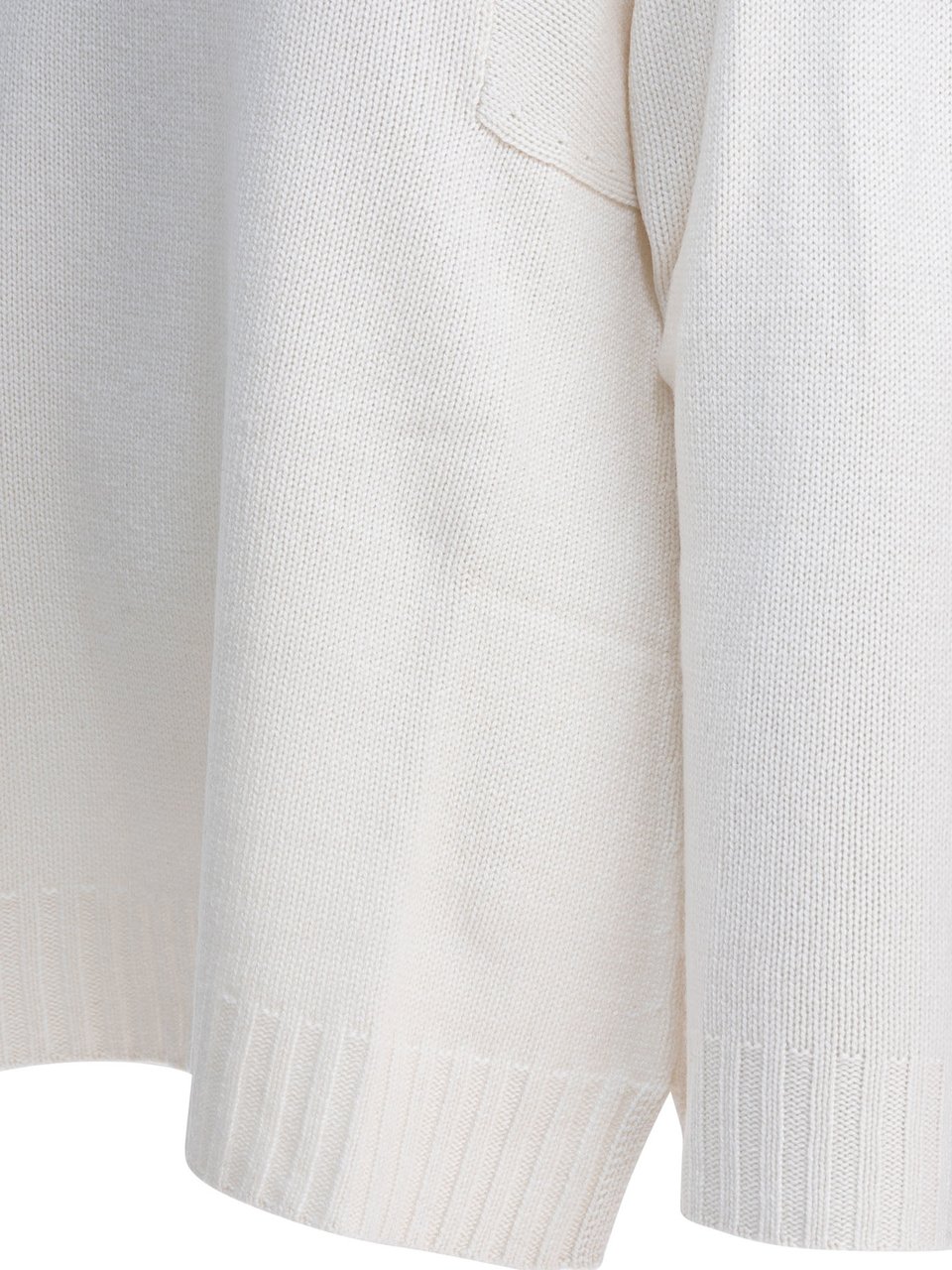 Max Mara Cashmere turtleneck sweater Wit