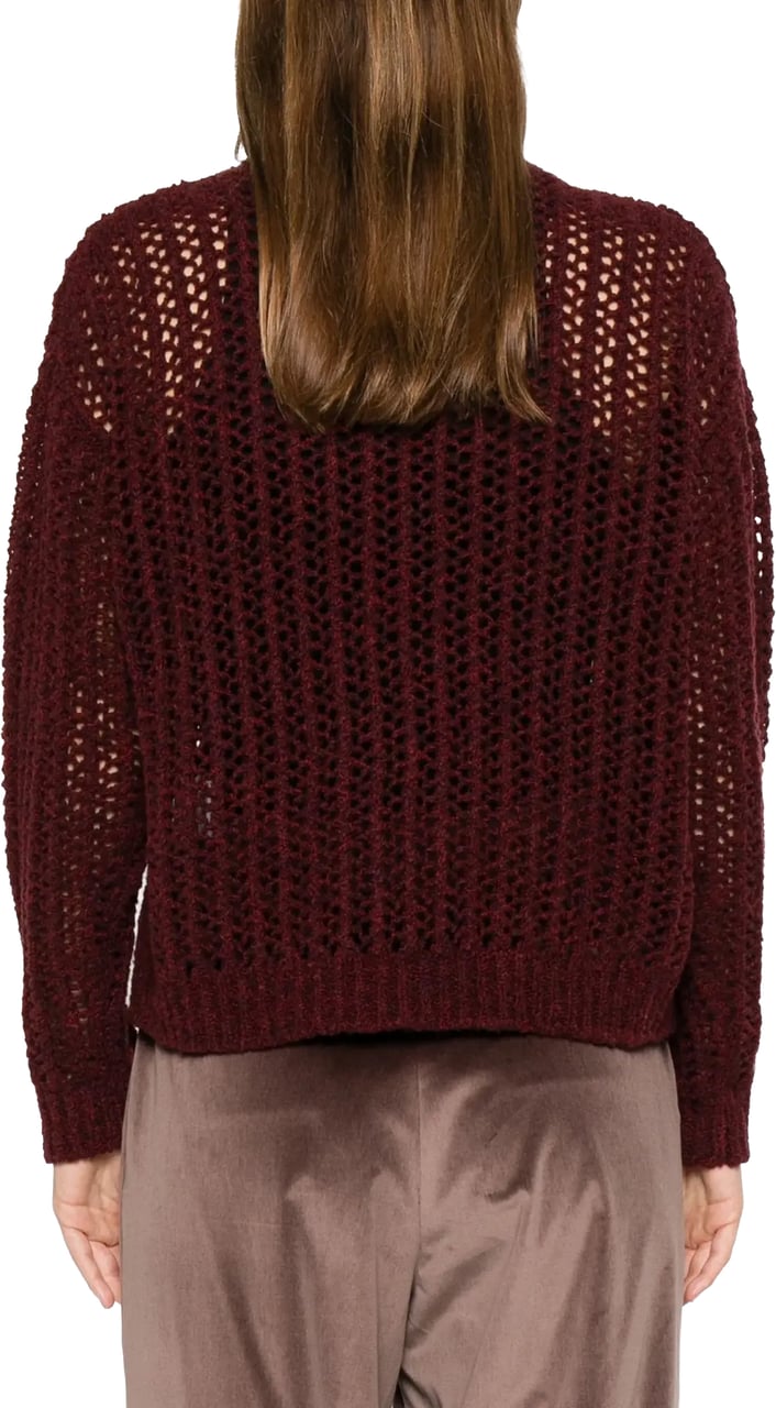Max Mara Quaglia Top Cherry Rood