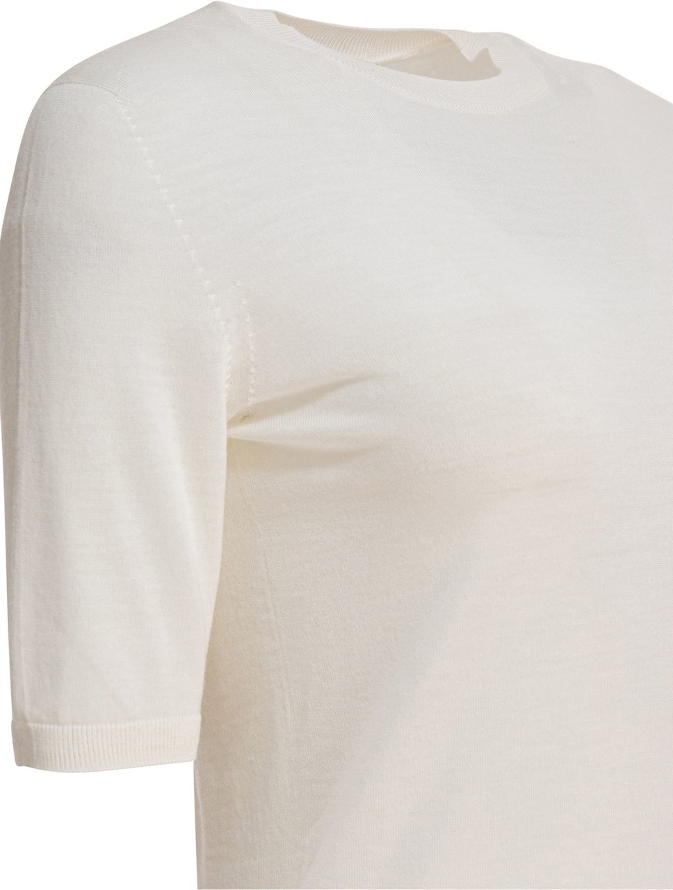 Max Mara Basic wool sweater Wit
