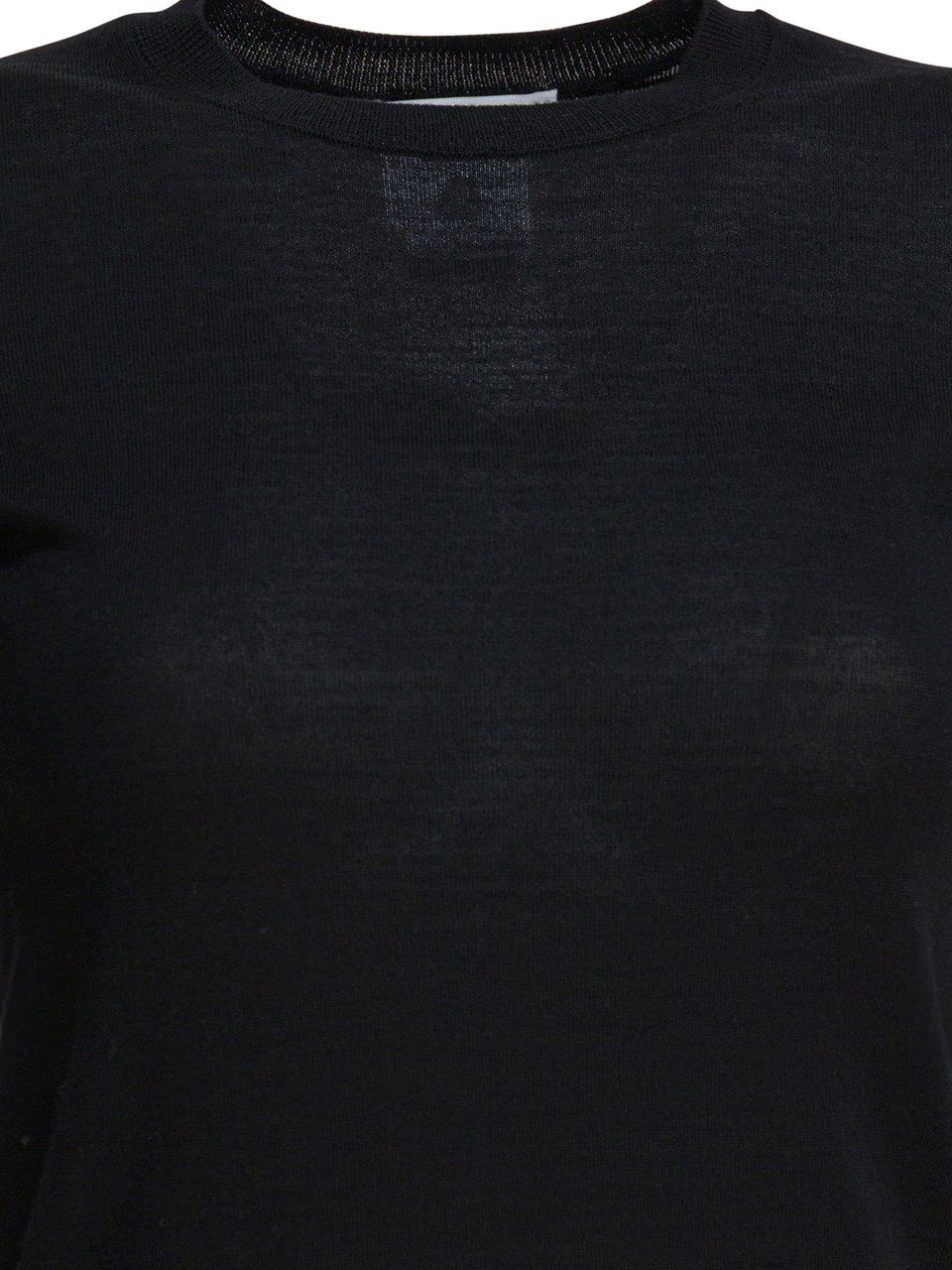 Max Mara Basic wool sweater Zwart