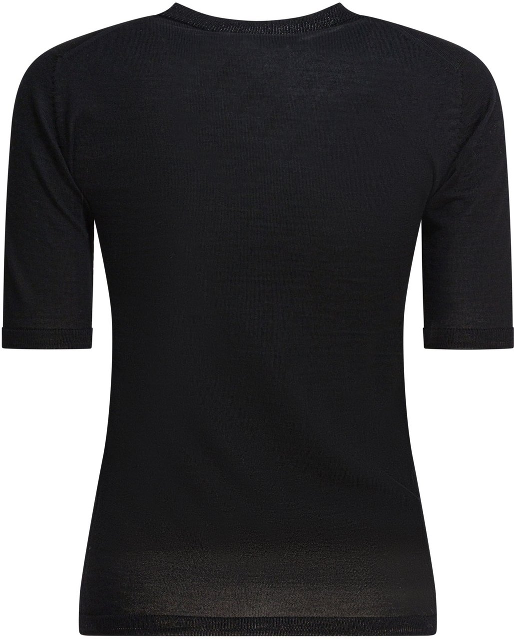 Max Mara Basic wool sweater Zwart