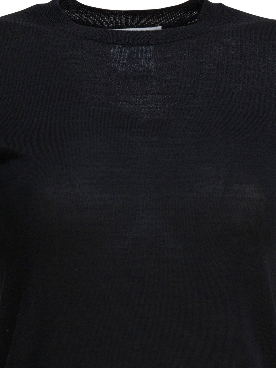 Max Mara Basic wool sweater Zwart