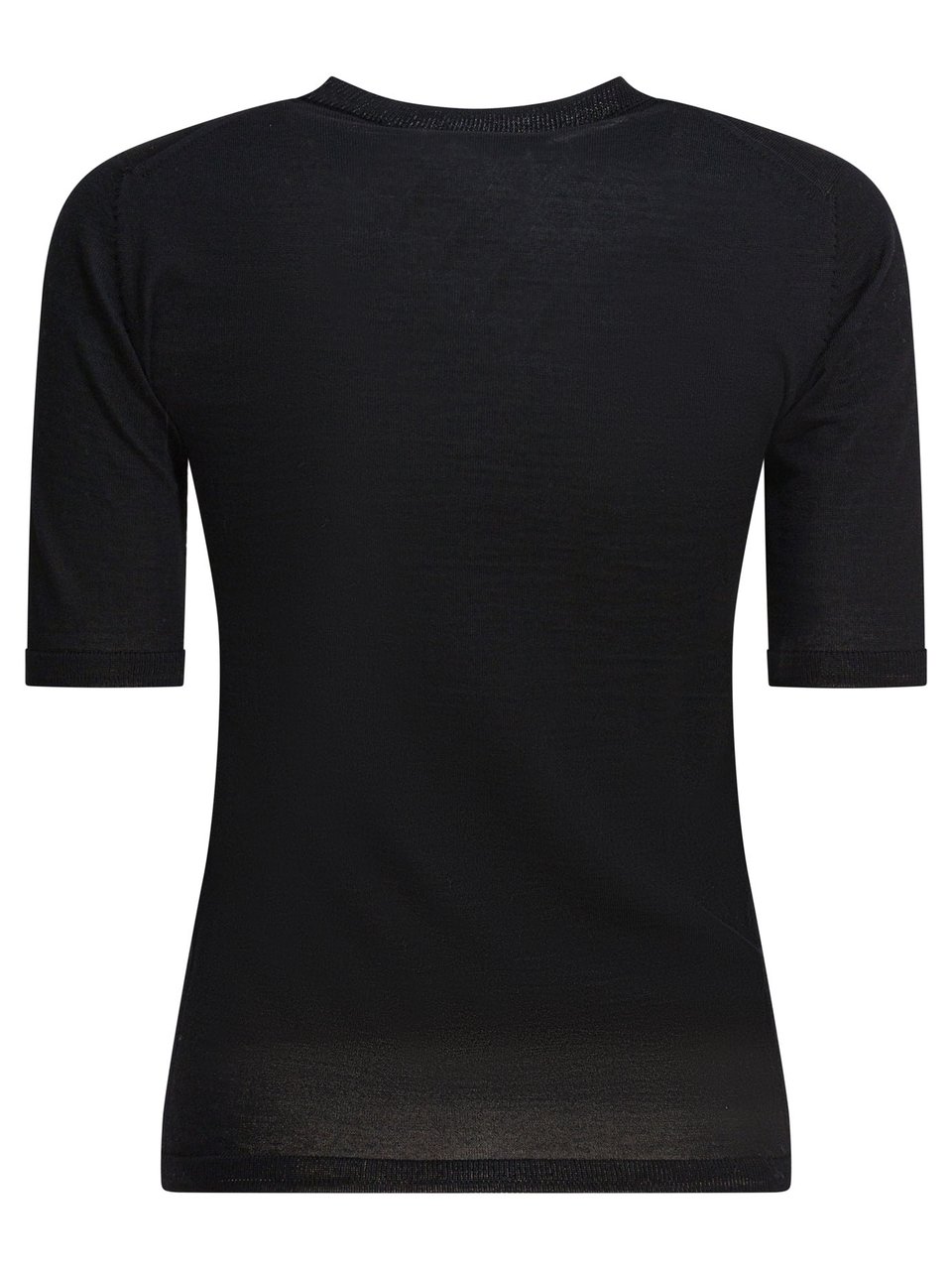 Max Mara Basic wool sweater Zwart