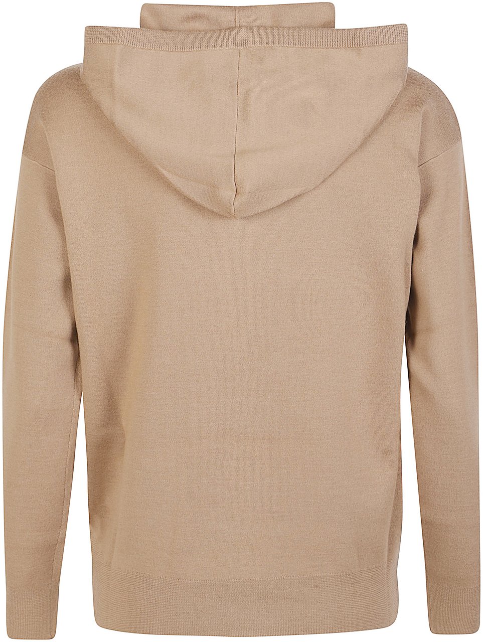Max Mara Taddeo Hooded Sweater Brown Bruin