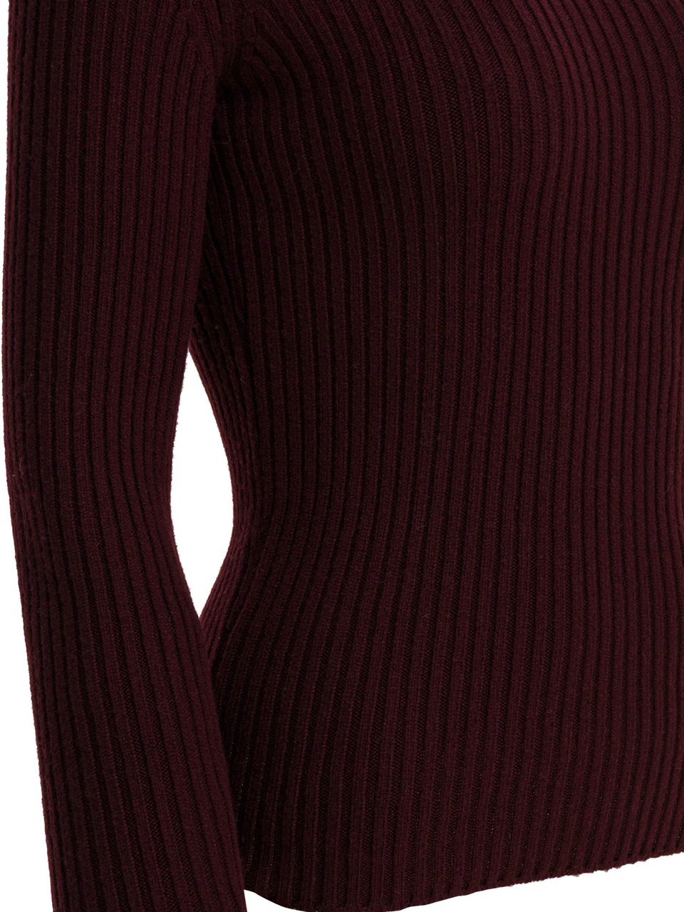 Max Mara Wool and cashmere turtleneck sweater Rood