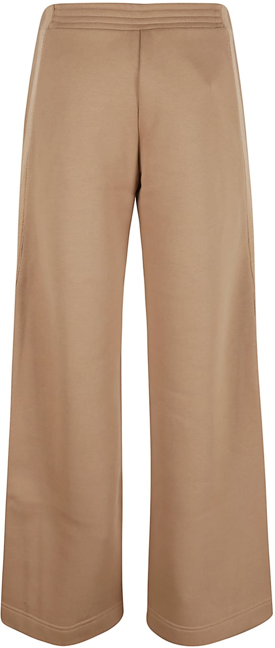 Max Mara Wide-Leg Cropped Trousers With Clean Waistband Bruin
