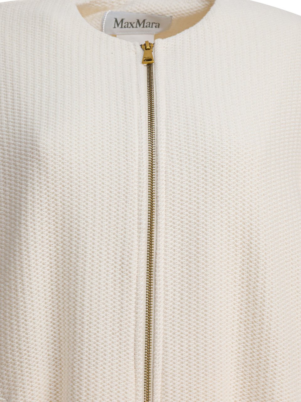 Max Mara Wool and cashmere jacket Wit