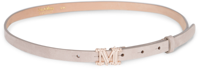Max Mara Belts Dove Grey Grijs