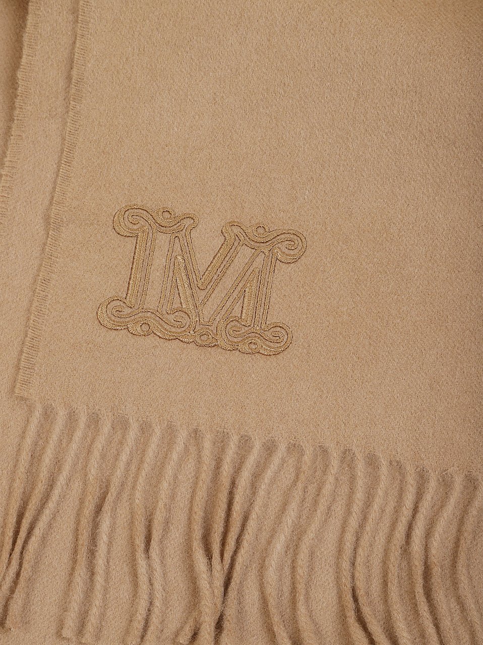Max Mara Wsdalia Stole Brown Bruin