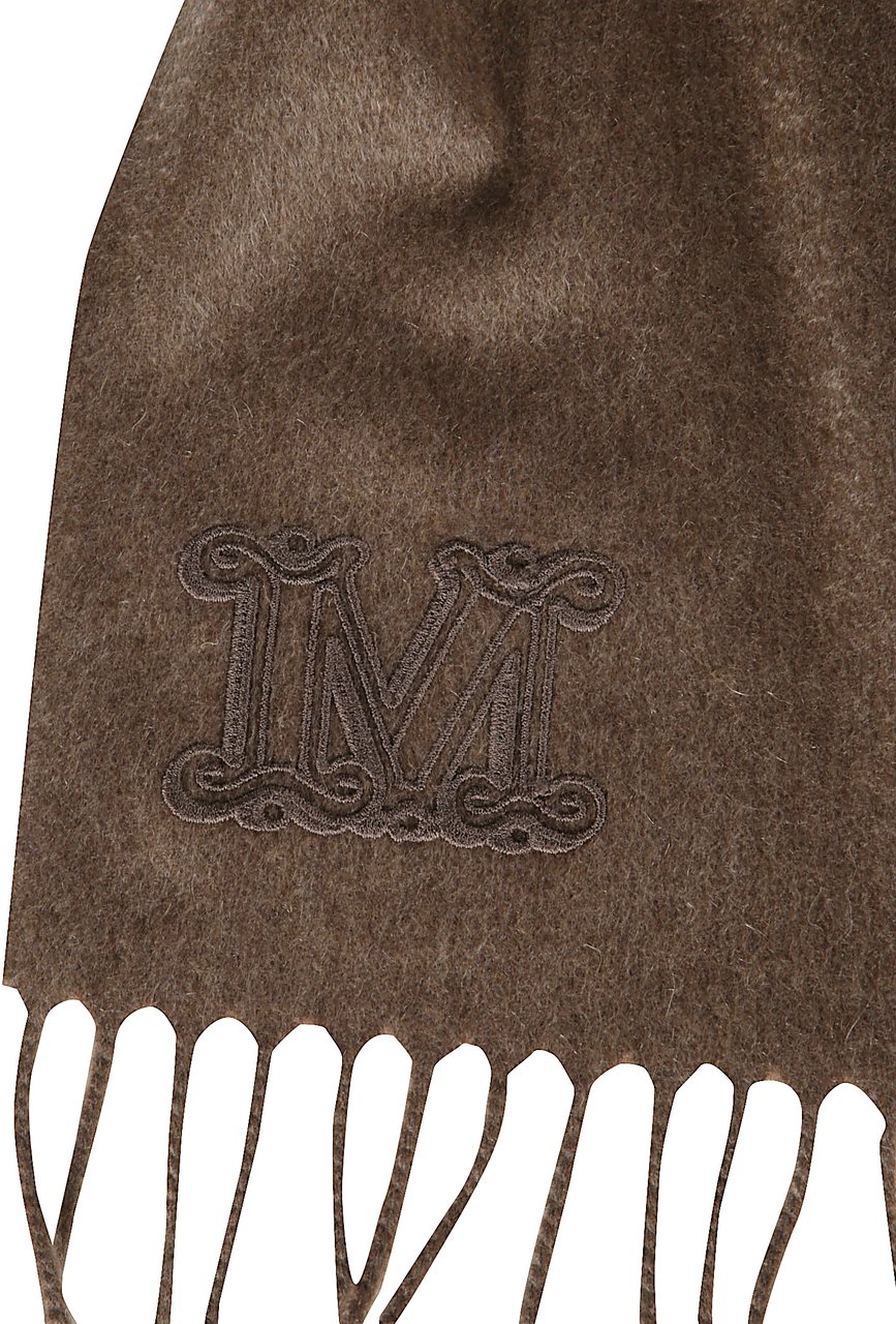 Max Mara Wsdalia Stole Brown Bruin