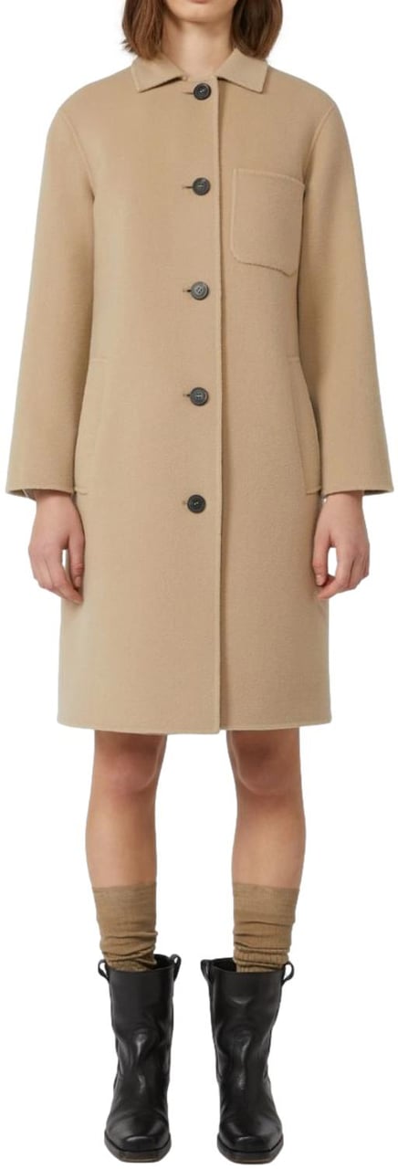 Max Mara Coats Beige Beige