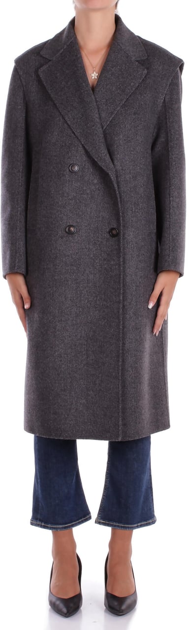 Max Mara Coats Black Zwart