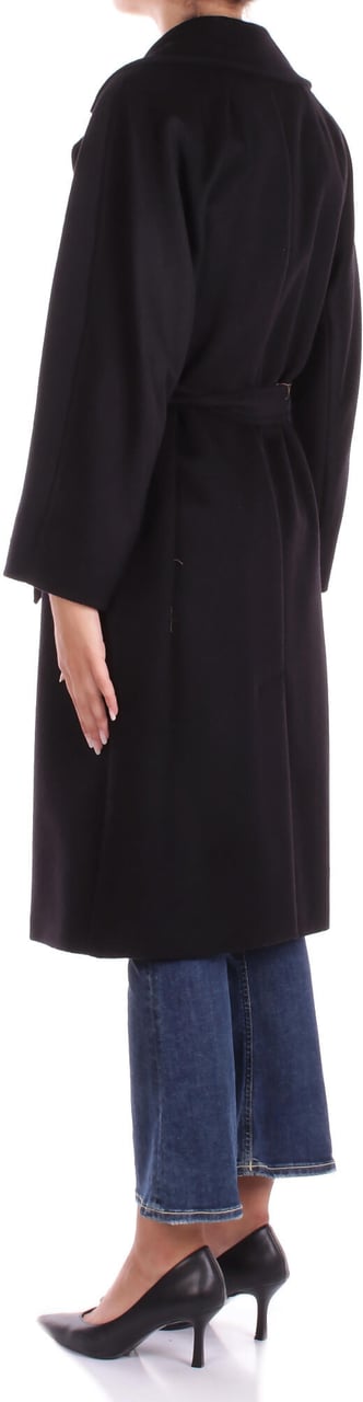 Max Mara Coats Black Zwart