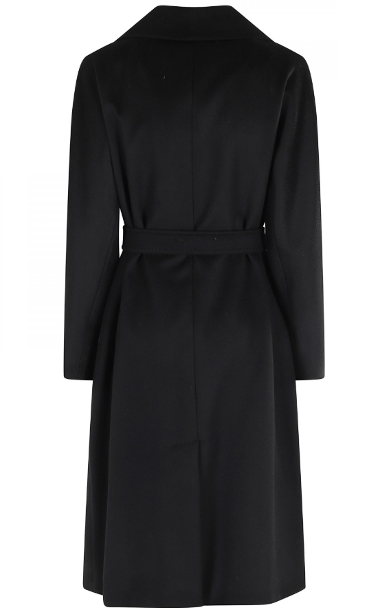 Max Mara Coats Black Zwart