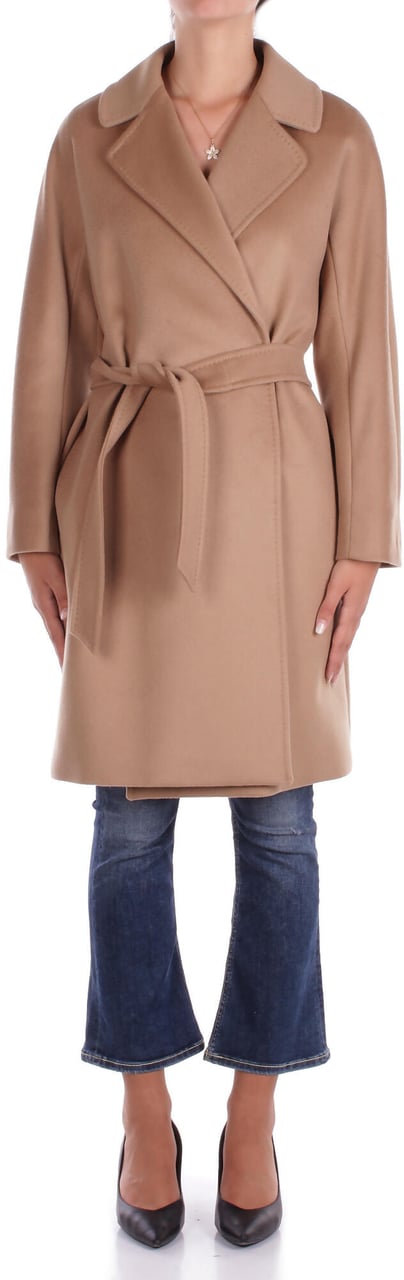 Max Mara Coats Camel Beige