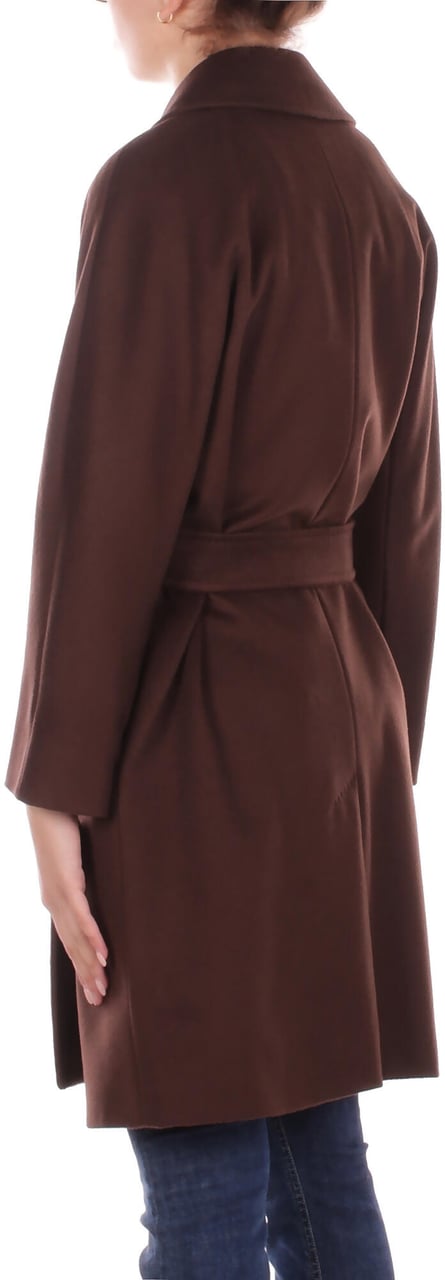 Max Mara Coats Cioccolato Bruin