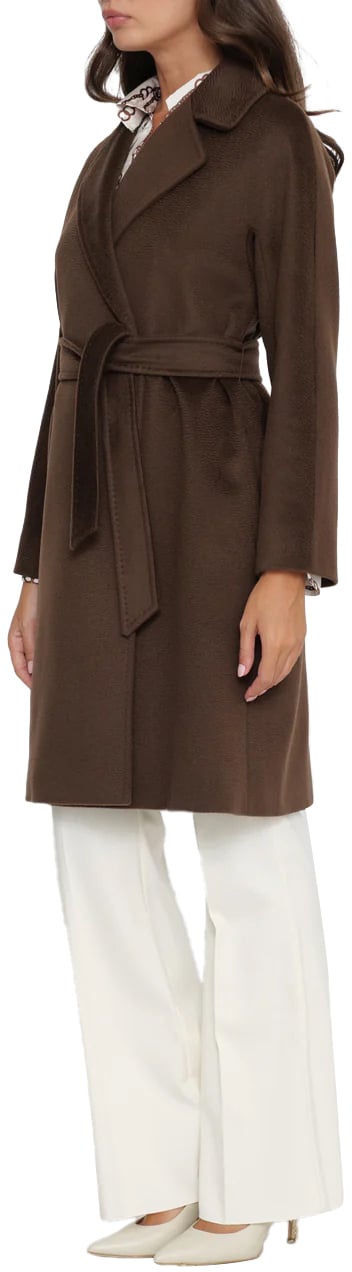 Max Mara Coats Cioccolato Bruin