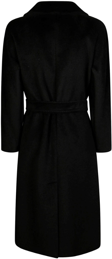 Max Mara Coats Black Zwart
