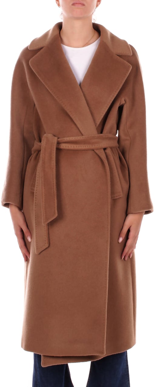 Max Mara Coats Camel Beige
