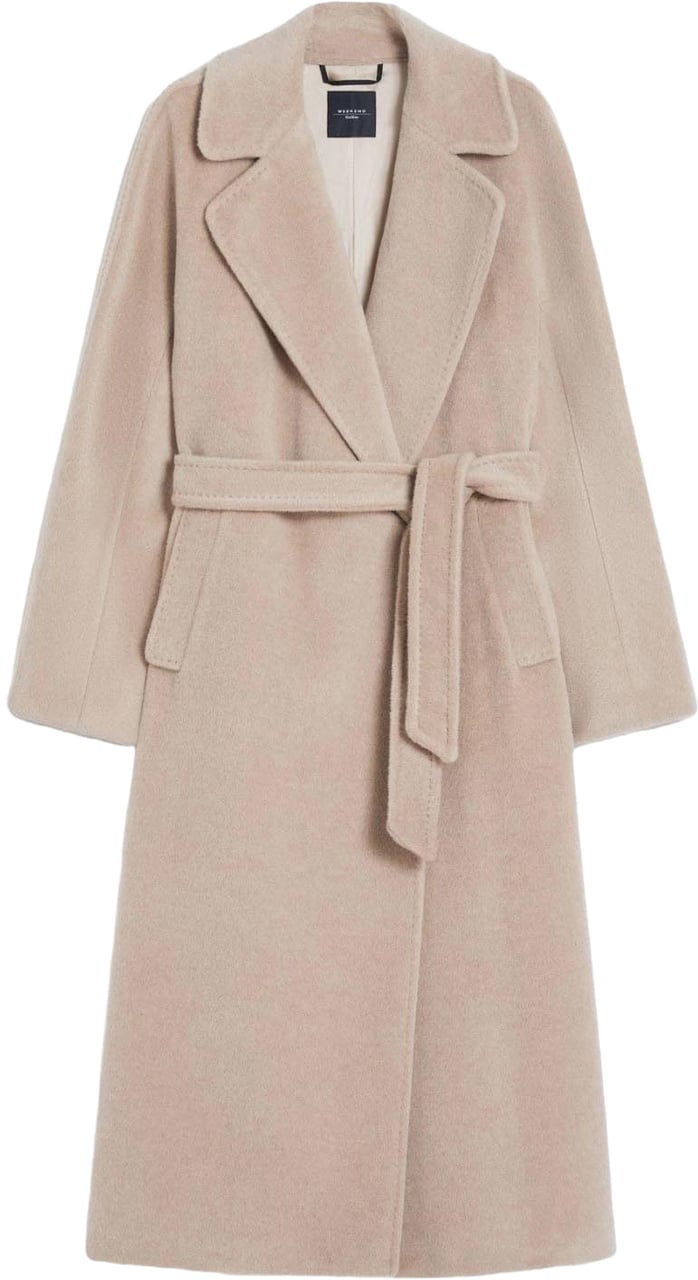 Max Mara Coats Dove Grey Grijs