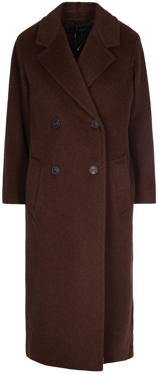 Max Mara Coats Cioccolato Bruin