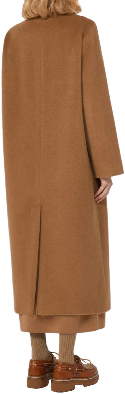Max Mara Coats Camel Beige
