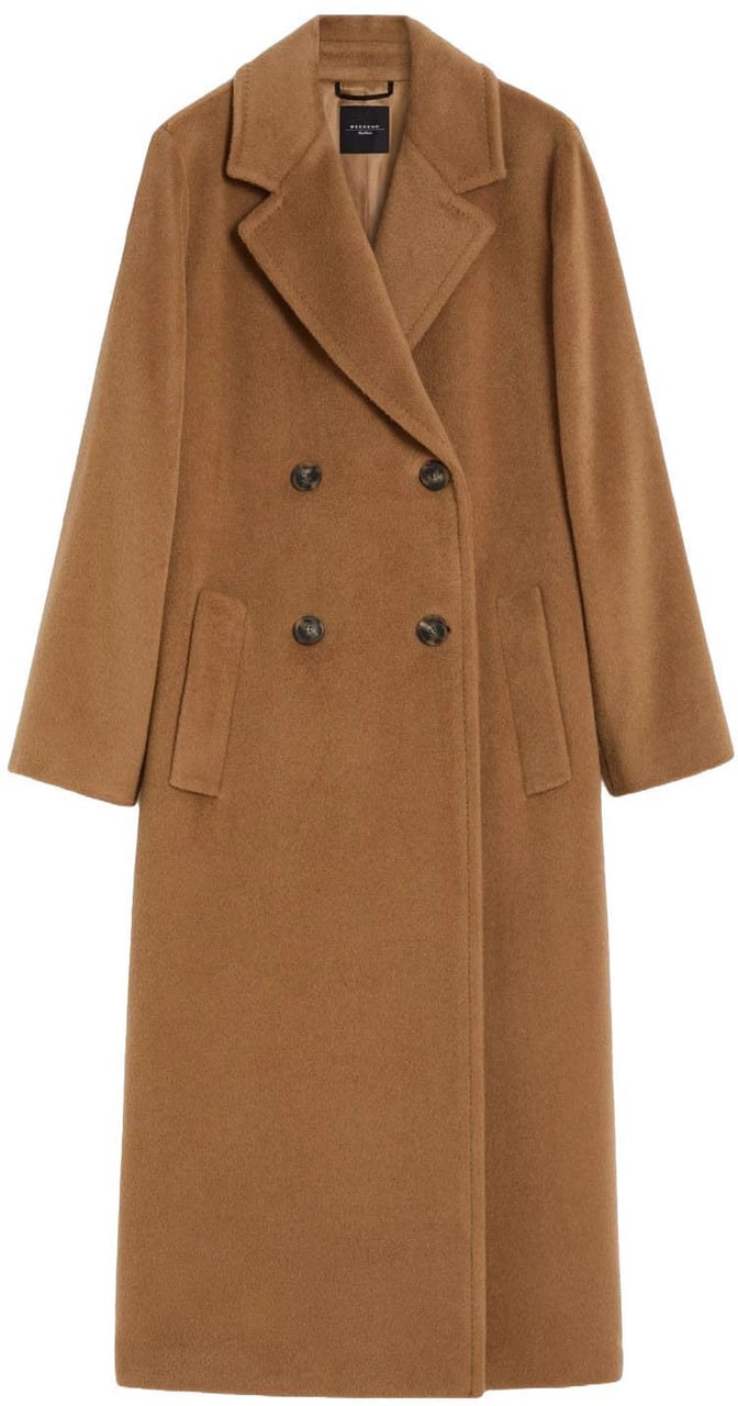 Max Mara Coats Camel Beige