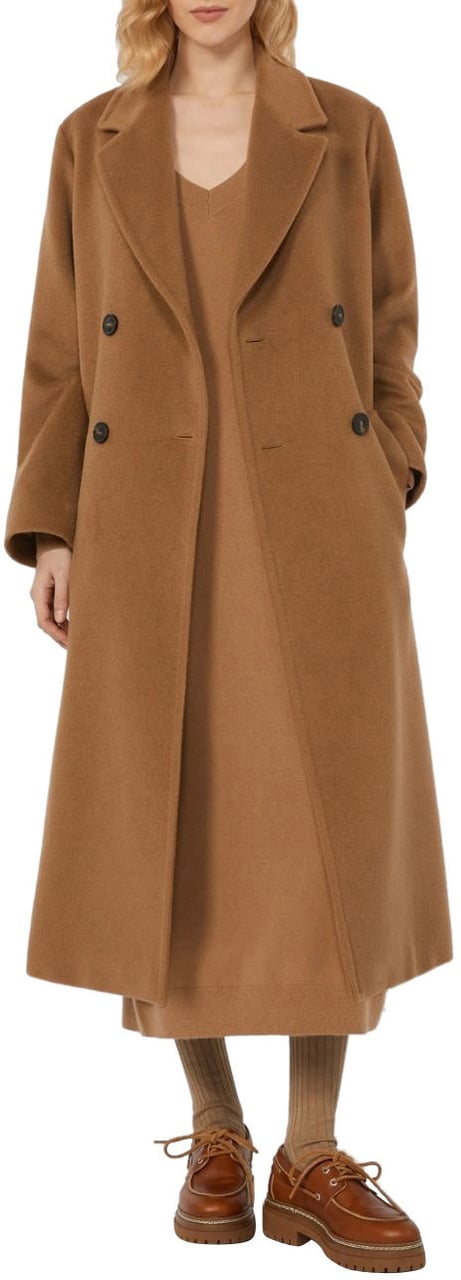 Max Mara Coats Camel Beige