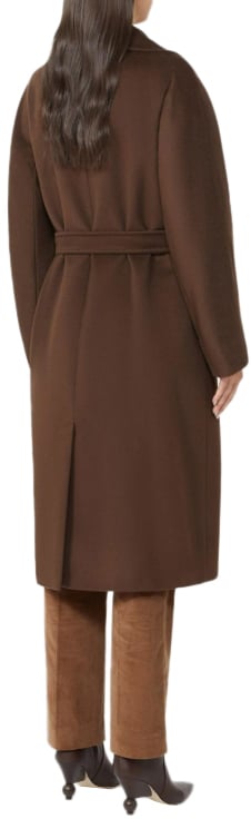 Max Mara Coats Cioccolato Bruin