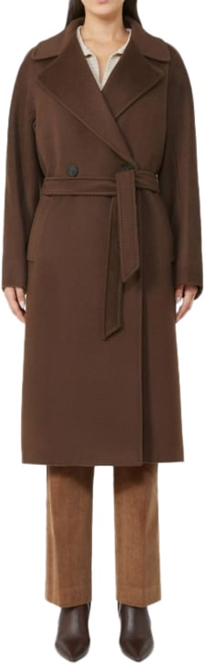 Max Mara Coats Cioccolato Bruin