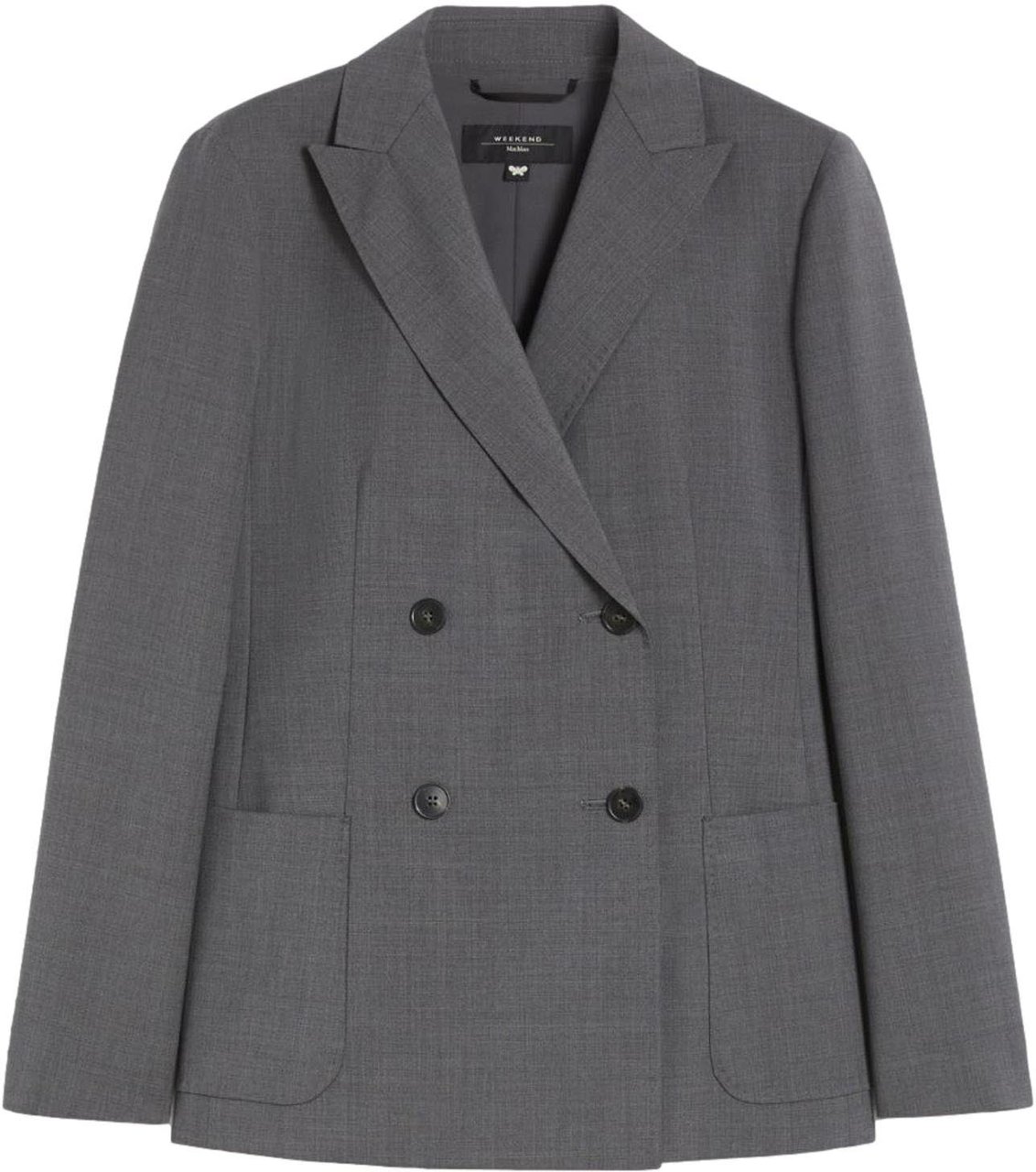 Max Mara Jackets Grigio Medio Grijs