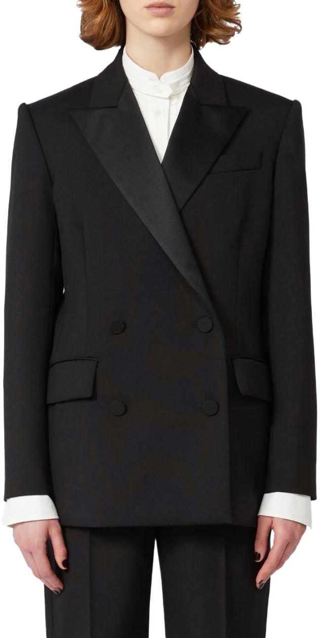 Max Mara Jackets Black Zwart