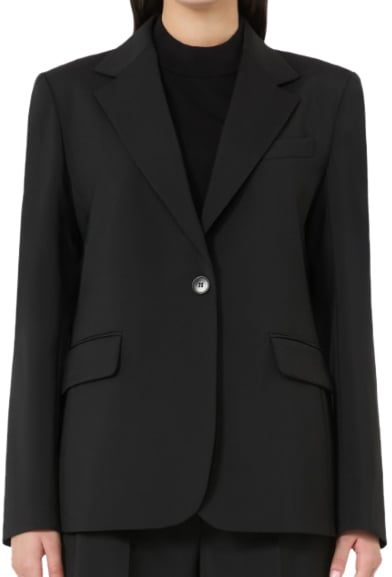 Max Mara Jackets Black Zwart