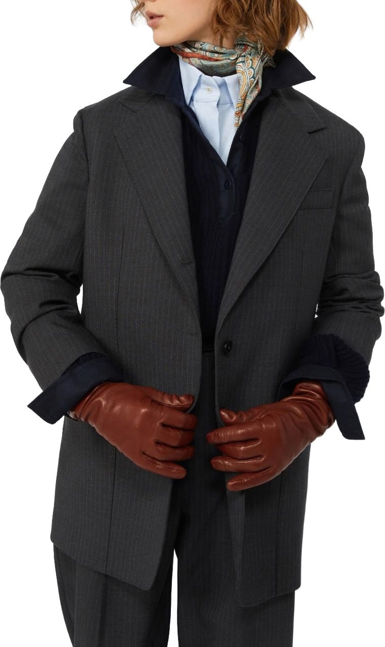 Max Mara Jackets Grigio Scuro Donkergrijs