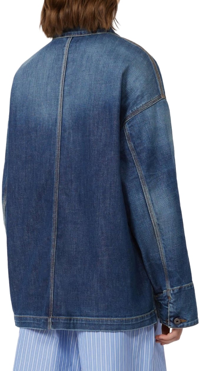 Max Mara Jackets Blue Blauw