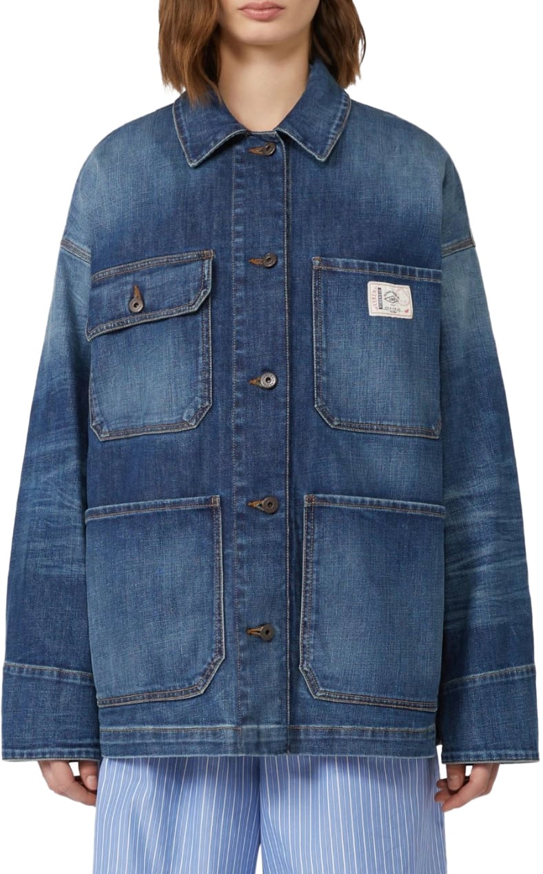 Max Mara Jackets Blue Blauw