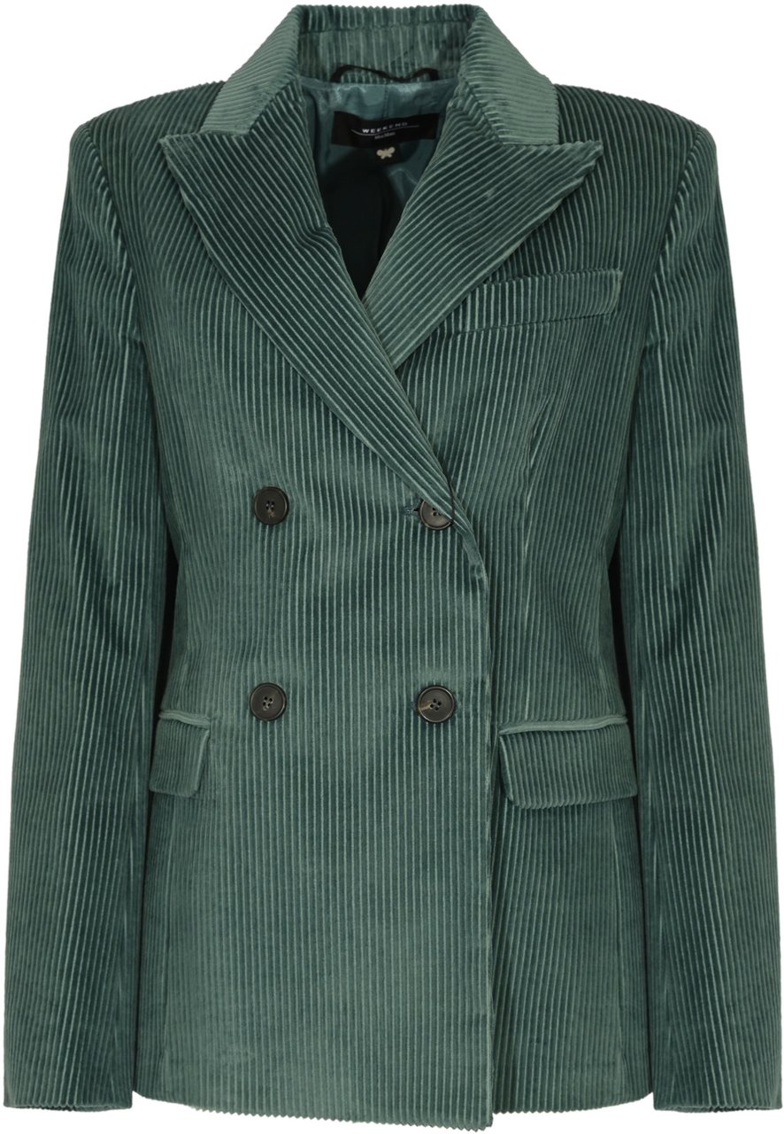 Max Mara Jackets Blue Blauw