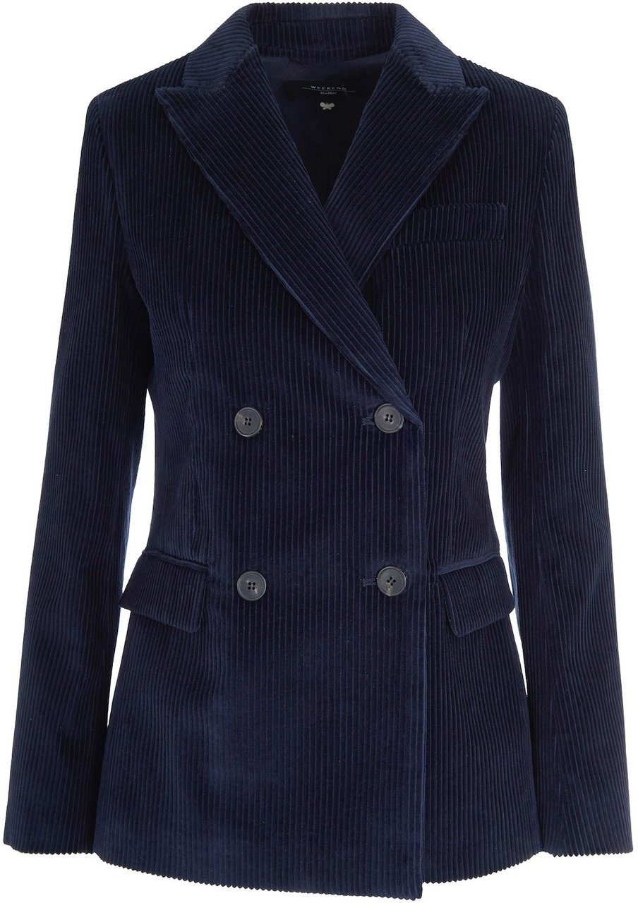 Max Mara Jackets Blue Blauw