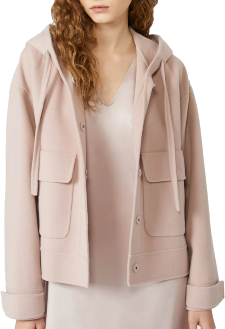 Max Mara Coats Powder Roze
