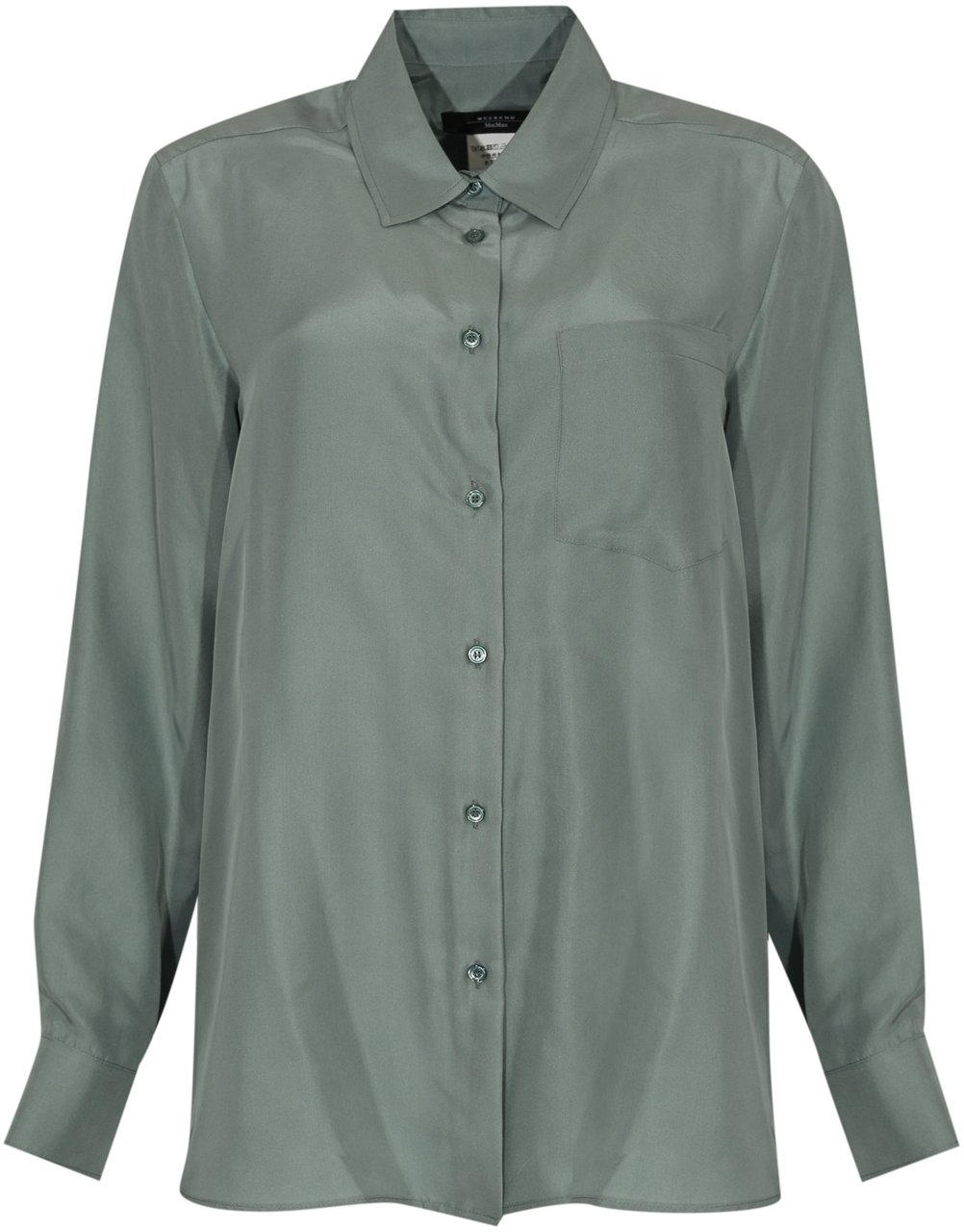 Max Mara Shirts Clear Blue Blauw