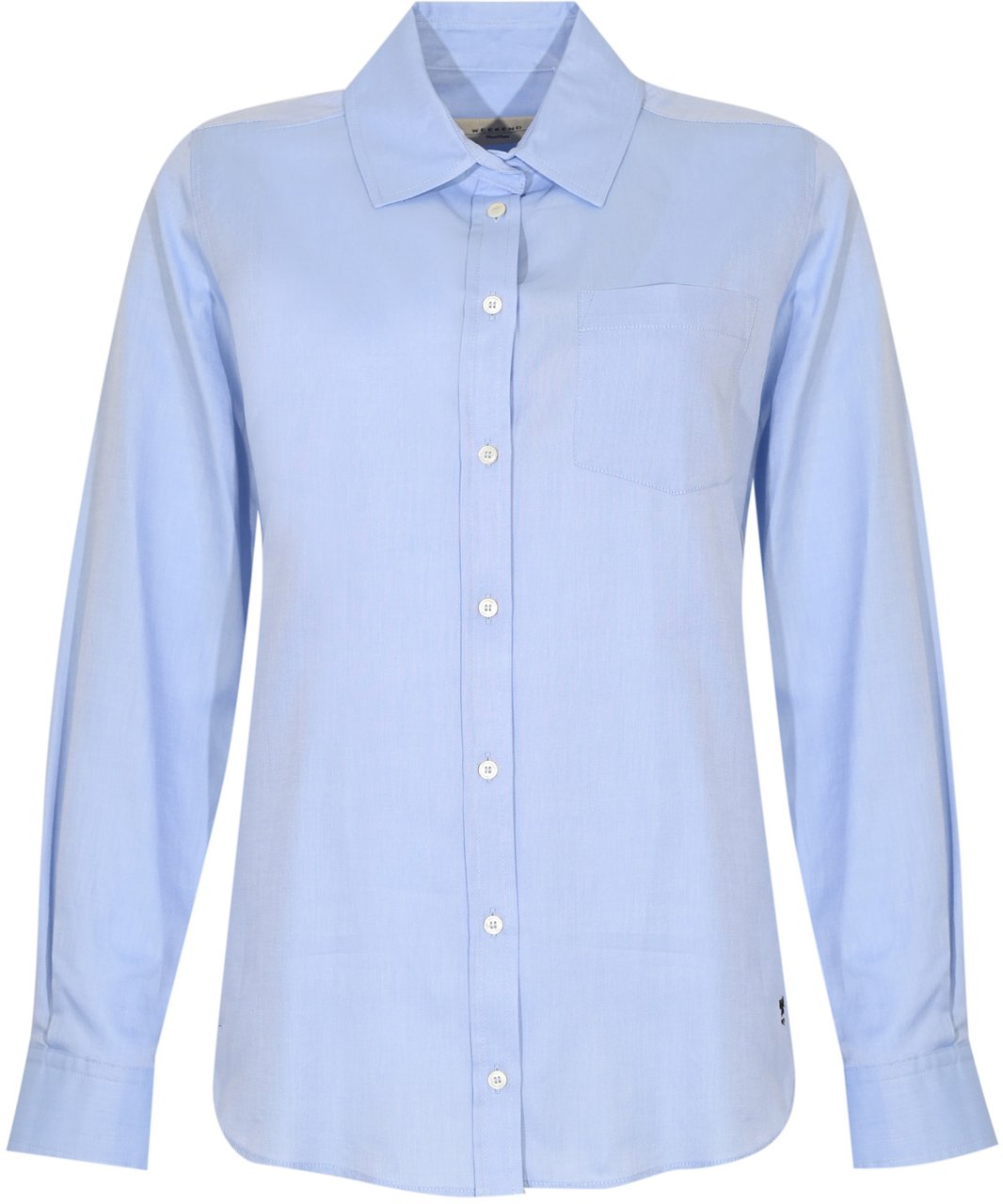 Max Mara Shirts Clear Blue Blauw
