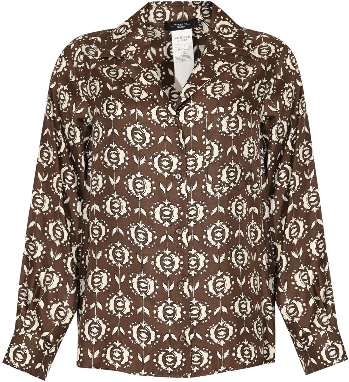 Max Mara Shirts Brown Bruin