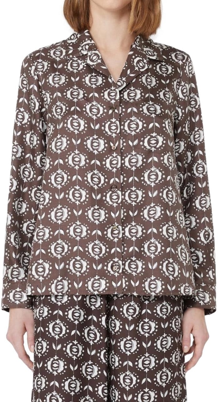 Max Mara Shirts Brown Bruin