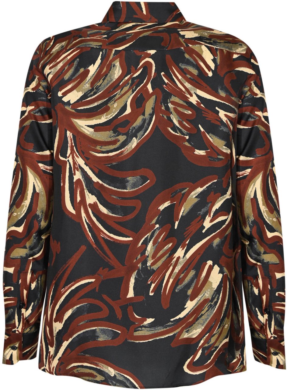 Max Mara Shirts Blu Marino Blauw