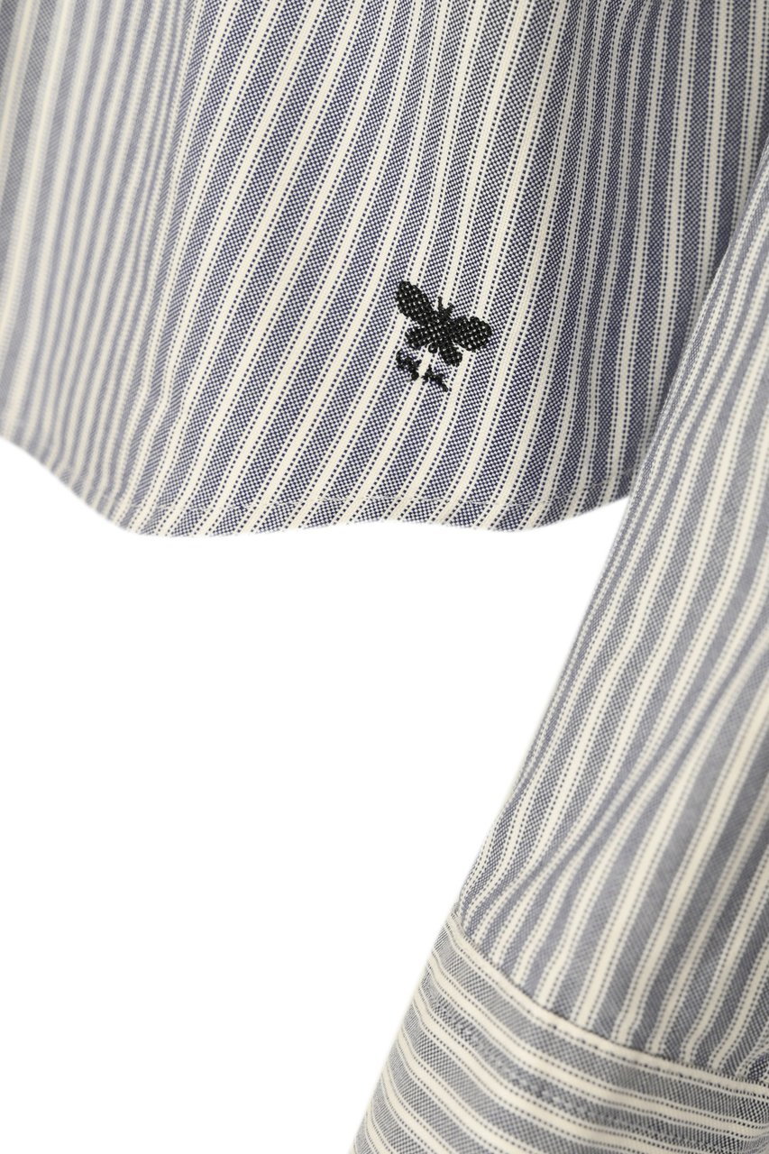 Max Mara Shirts Blu Marino Blauw