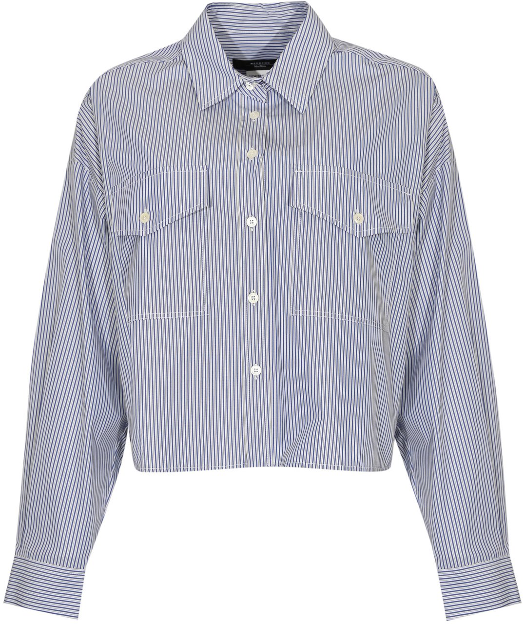 Max Mara Shirts Blue Blauw