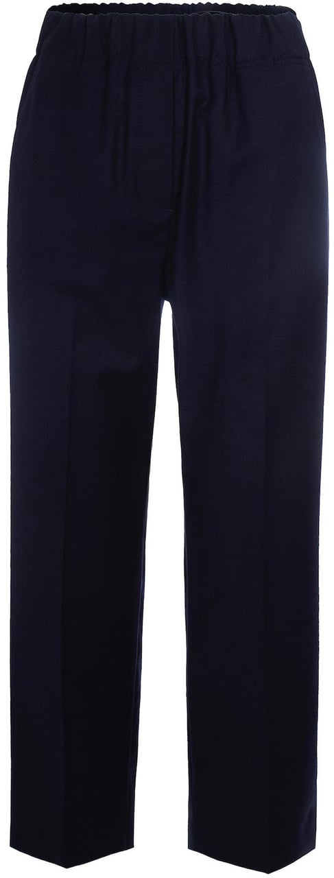 Max Mara Trousers Blue Blauw