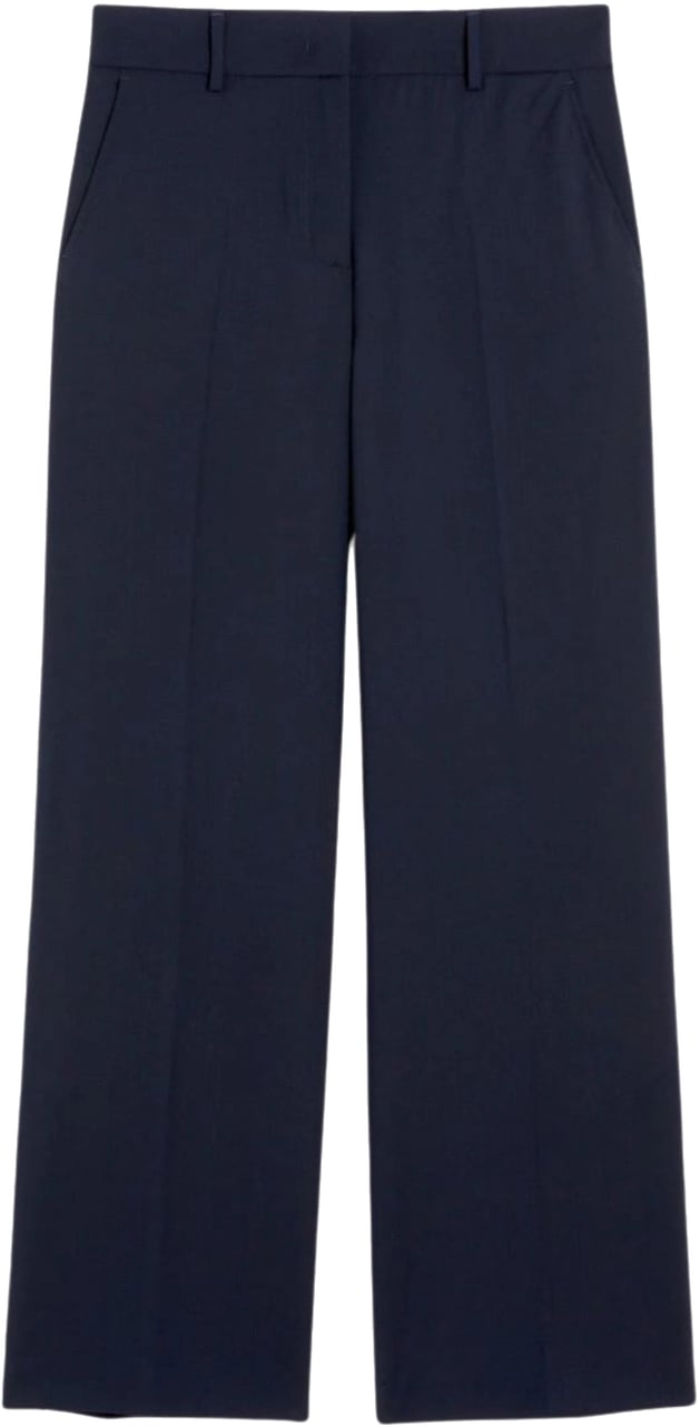 Max Mara Max Mara Weekend Visivo Pantalons Donkerblauw 2525136031600 Blauw
