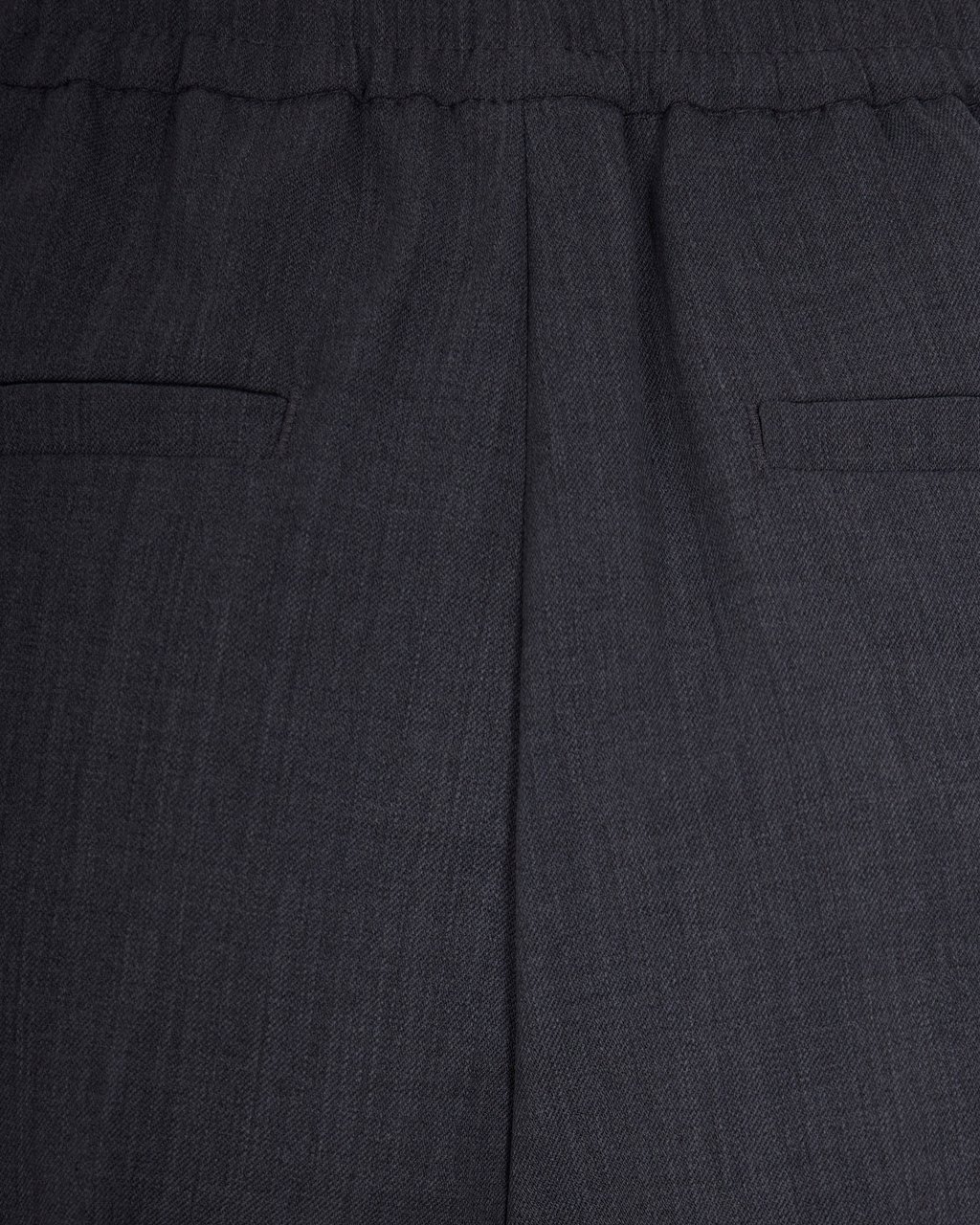 Max Mara Trousers Grigio Medio Grijs