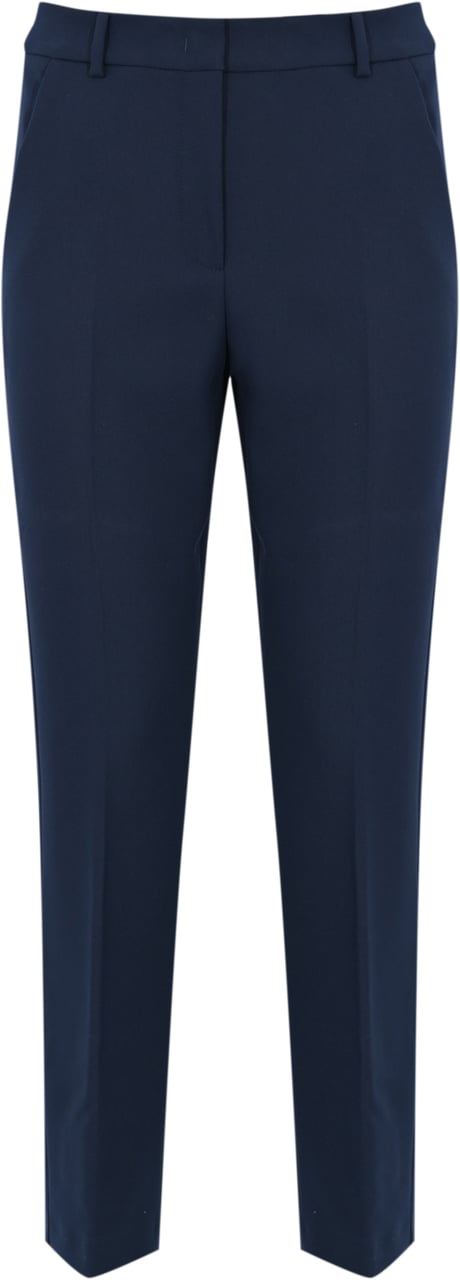 Max Mara Trousers Blue Blauw